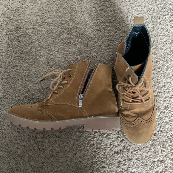 Brown Ankle Boots - Picture 2 of 6